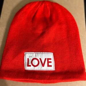 NWT PEACE LOVE WORLD SLOUCHY BEANIE “LOVE”